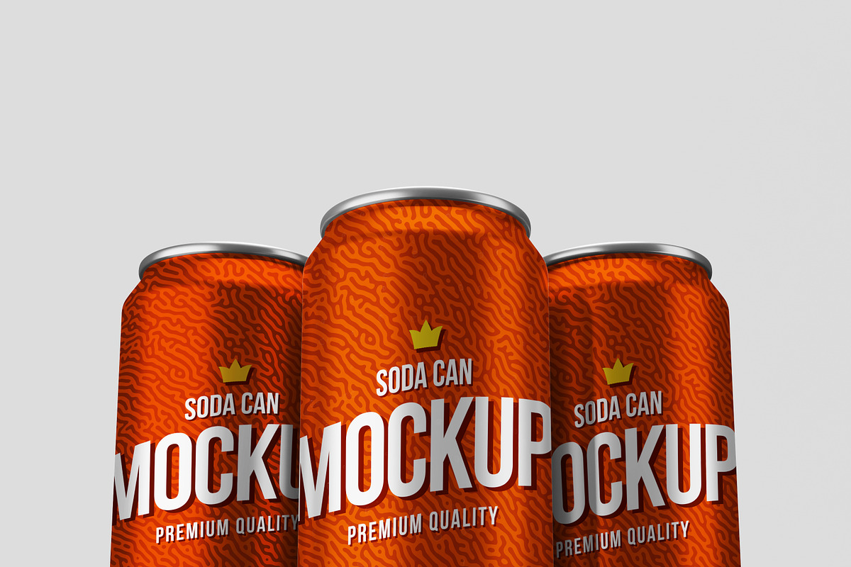 Realistic Soda Can Mock-up, a Print Template by Propex (Photo 14 of 19)