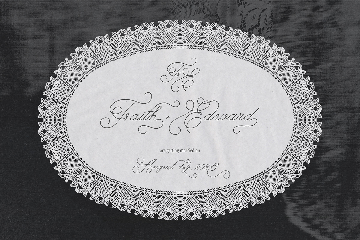 The Poetry Elegant Swash Script Font, a Script Font by AnMark (Photo 9 of 13)