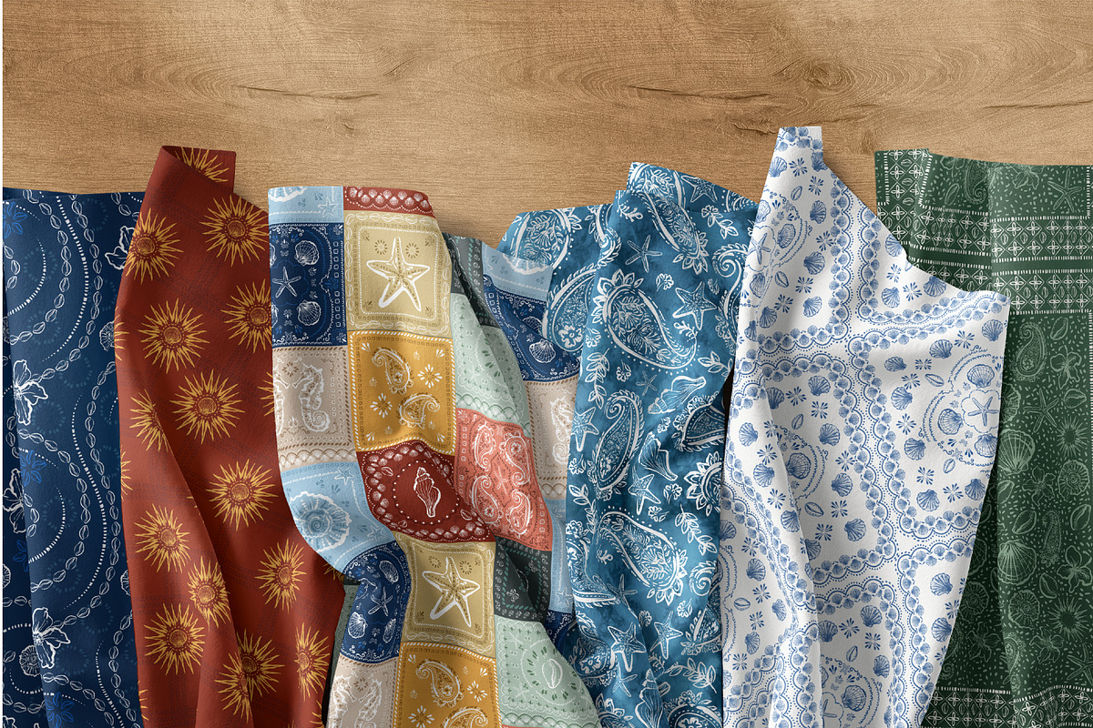 Coastal Bohemian Collection, a Pattern Graphic by MSNTY STUDIOX (Photo 10 of 33)
