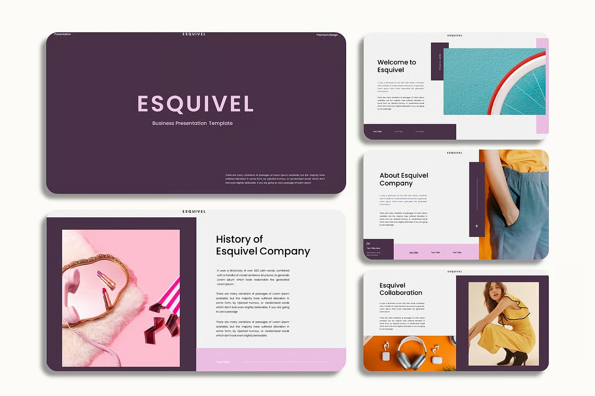Esquivel – Business PowerPoint, a Presentation Template by kreatifreya (Photo 2 of 5)