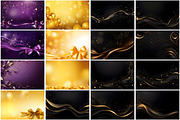 Luxury Banner Backgrounds Bundle, a Background Graphic by Forhadx5 (Thumbnail 7 of 11)
