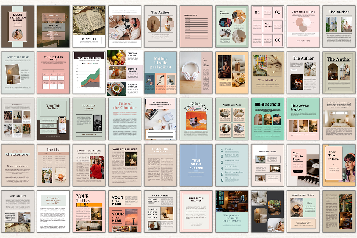 Course creator eBook Workbook, a Templates & Theme by iloveTemplate (Photo 2 of 3)