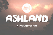 Ashland Handmade Font, a Script Font by Gabriela Cárdenas (Thumbnail 1 of 5)