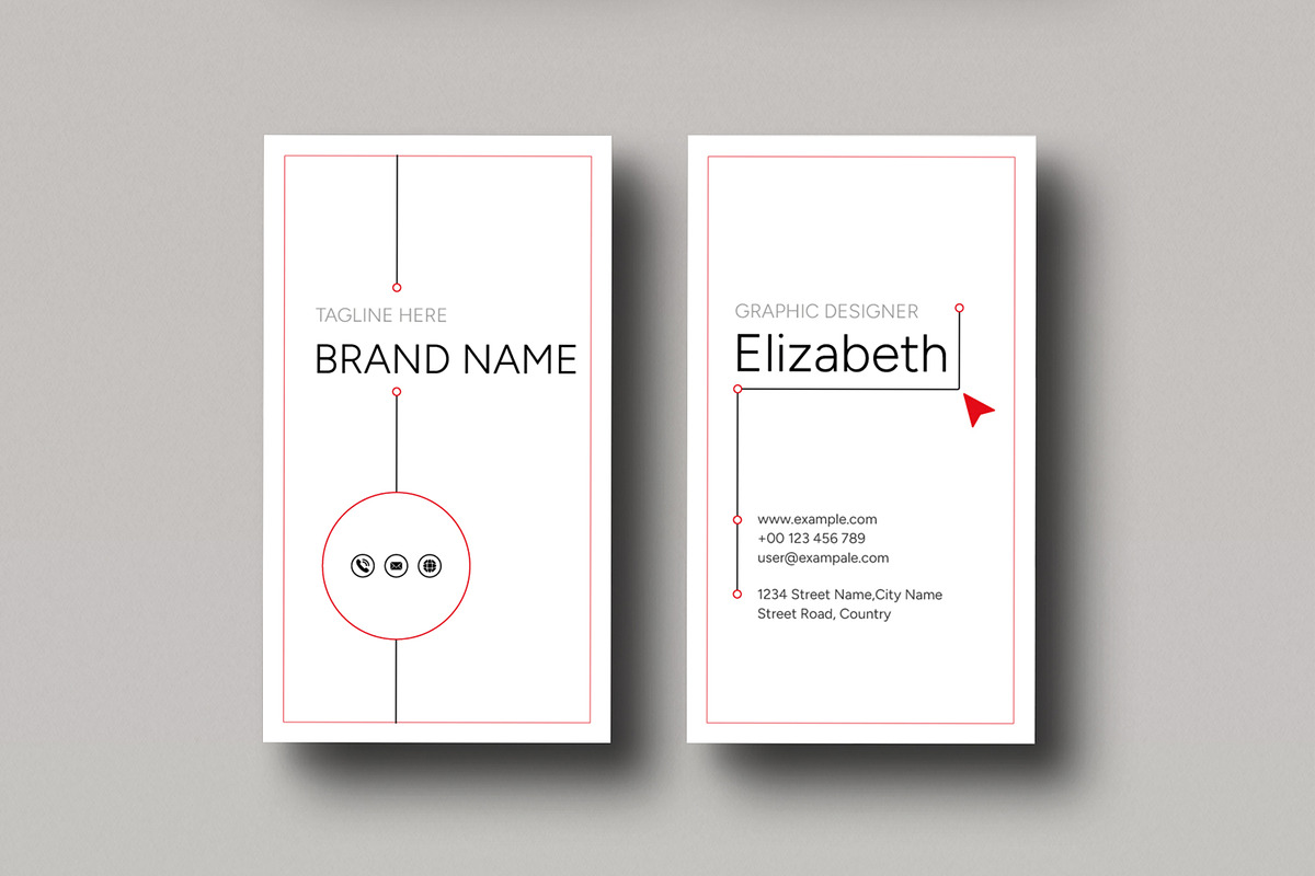 Professional Business ID Card, a Business Card Template by MightyDesign (Photo 3 of 6)