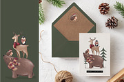Woodland Christmas, an Animal Illustration by Estudio 812 (Thumbnail 6 of 7)