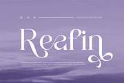 Reafin || Modern Elegant Serif Font, a Serif Font by Idea Studio (Thumbnail 1 of 10)