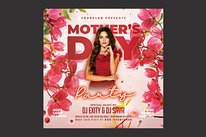 Mothers Day Flyer, a Flyer Template by DSGraphicDesign