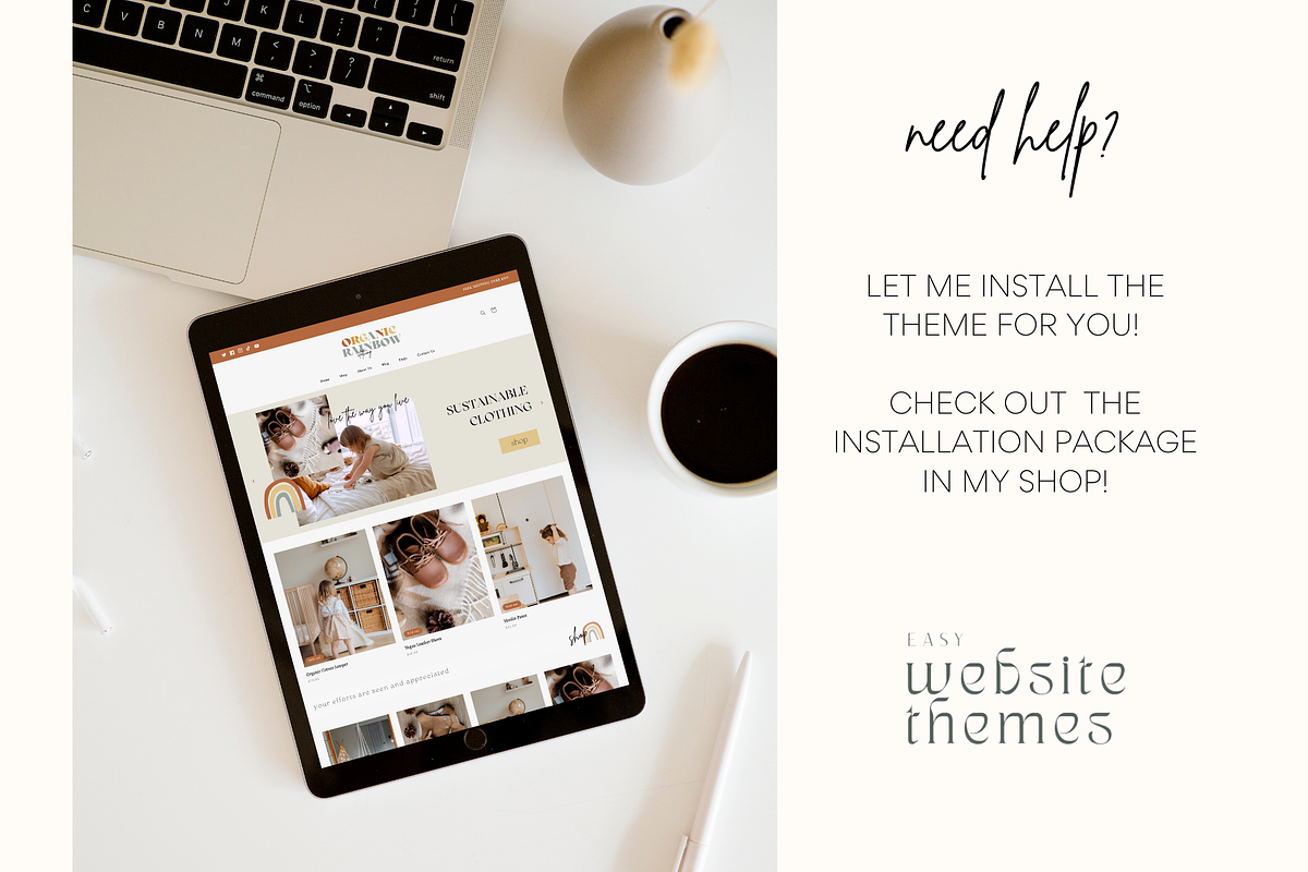 Shopify Theme Bundle | Boho Rainbow, a Templates & Theme by Easy Website Themes (Photo 10 of 10)