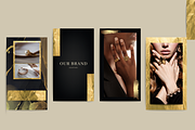 Black and Gold Instagram Template, a Social Media Template by Innova Studio (Thumbnail 8 of 9)