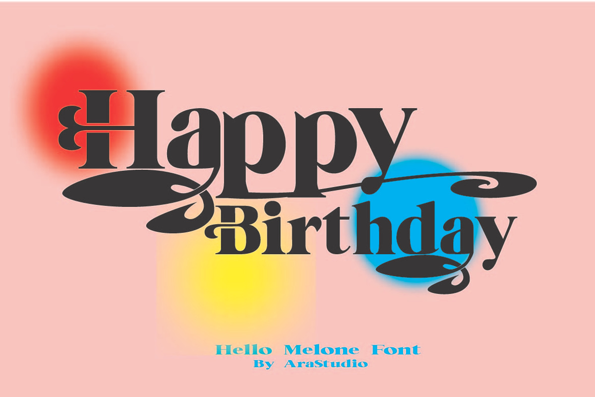 Hello Melone, a Serif Font by AleraStudio (Photo 3 of 10)