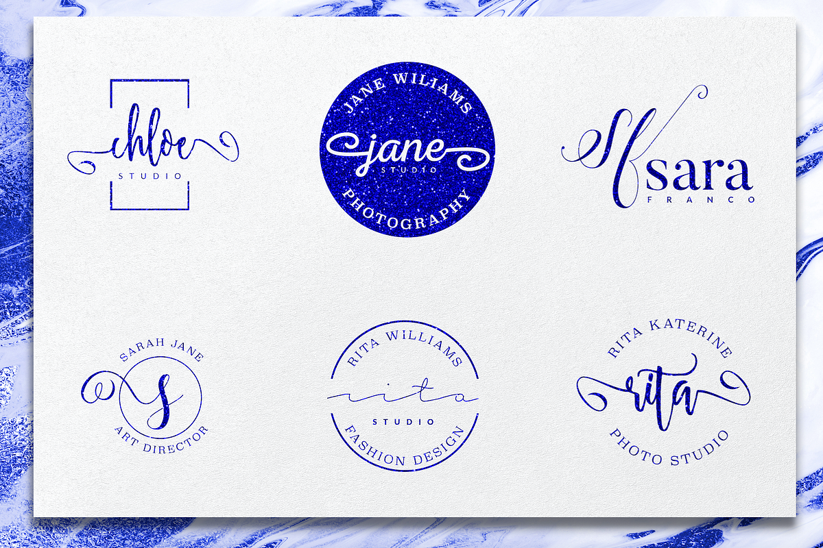 Ichic Premade Logo Templates Pack, a Branding & Logo Template by IsikChic (Photo 12 of 23)