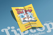 Retro Winter Ski Trip Flyer Template, a Flyer Template by Tiptop Graphic (Thumbnail 5 of 5)