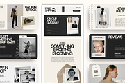 Email Marketing Newsletter Template, an Email Template by Branding Babe Co. (Thumbnail 1 of 10)