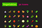 Fruits and Vegetables Icons, an Icon by Amazing Custom Icons (Thumbnail 3 of 6)