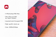 4 Huawei P20 Pro Mockup, an iPhone Mockup by khoai_tây (Thumbnail 7 of 7)
