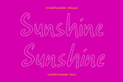 CS Damita Dashed, a Handwritten Font by Craft Supply Co. (Thumbnail 4 of 8)