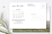 Save the Date Photo Card PSD, a Card Template by By Stephanie Design (Thumbnail 3 of 5)