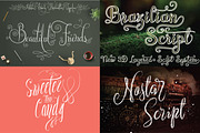 Mega Sales 62 Unique Fonts Bundle, a Script Font by Royaltype (Thumbnail 3 of 18)