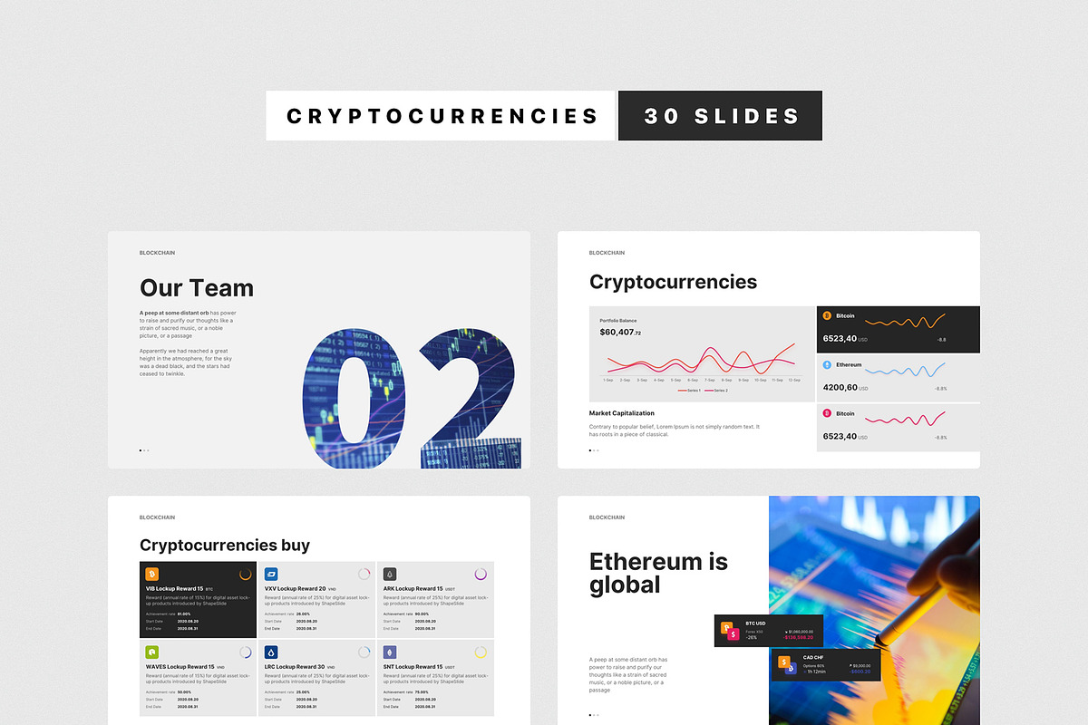 BLOCKCHAIN Powerpoint Template V1.2, a Presentation Template by ShapeSlide (Photo 6 of 13)