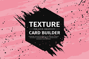 Texture card builder