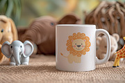 Cute tropical animals set, an Animal Illustration by JulyGart (Thumbnail 6 of 6)
