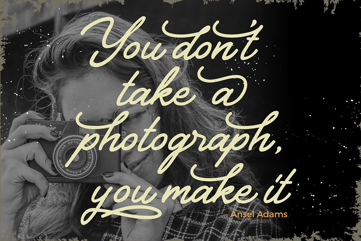 Believe Dreams - Retro Monoline Font, a Script Font by Pollux of Geminorum (Photo 7 of 9)