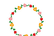 Floral Wreaths and Banners, an Object Graphic by Maybe Sparrow Designs (Thumbnail 2 of 2)