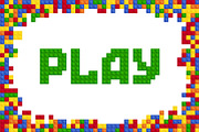 Plastic Toy Bricks Seamless Patterns, a Texture Graphic by Plaid4You (Thumbnail 3 of 11)