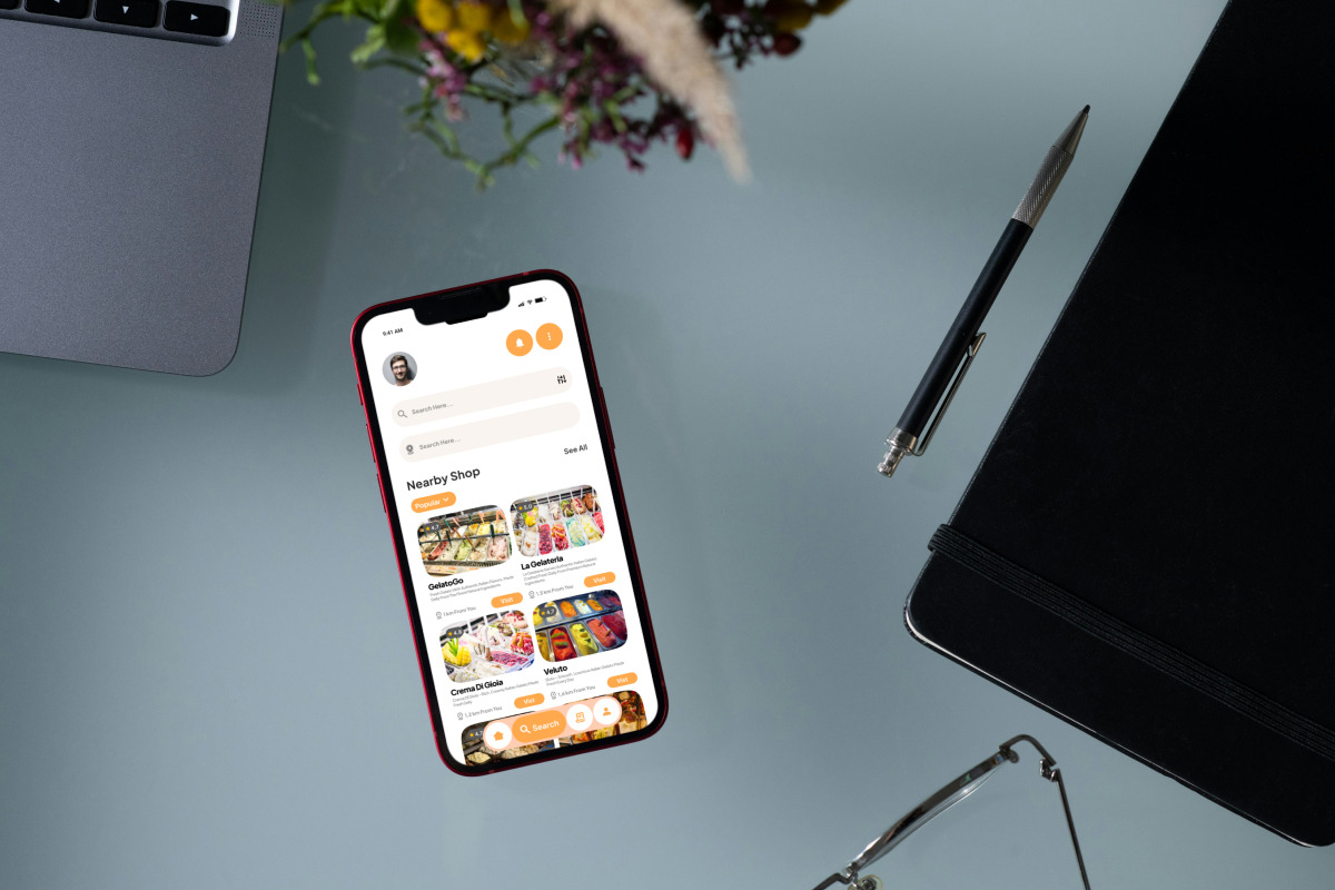 Gelateria - Gourmet Gelato Order App preview 5