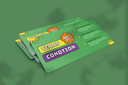 Retro Colorful - Gift Voucher, a Print Template by VUNIRA (Thumbnail 3 of 3)