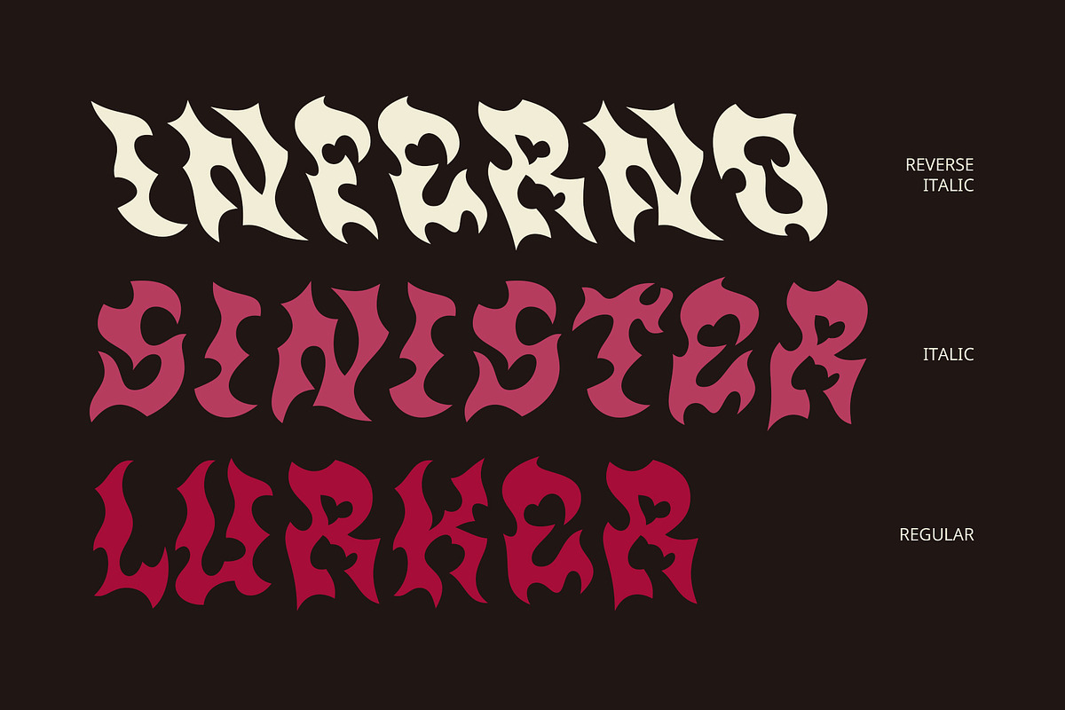 CS Ravemous – Black Metal Font, a Blackletter Font by Craft Supply Co. (Photo 3 of 8)