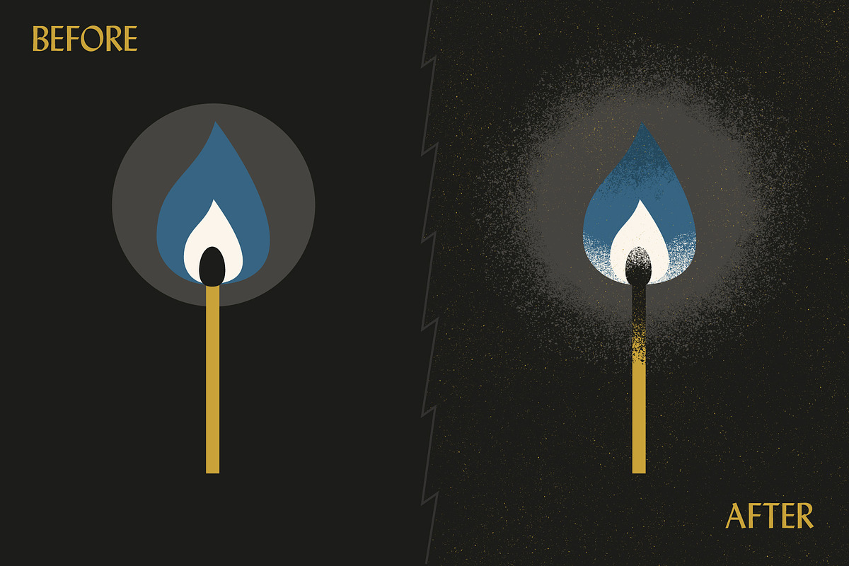 Grain Shader Brushes For Illustrator preview 6