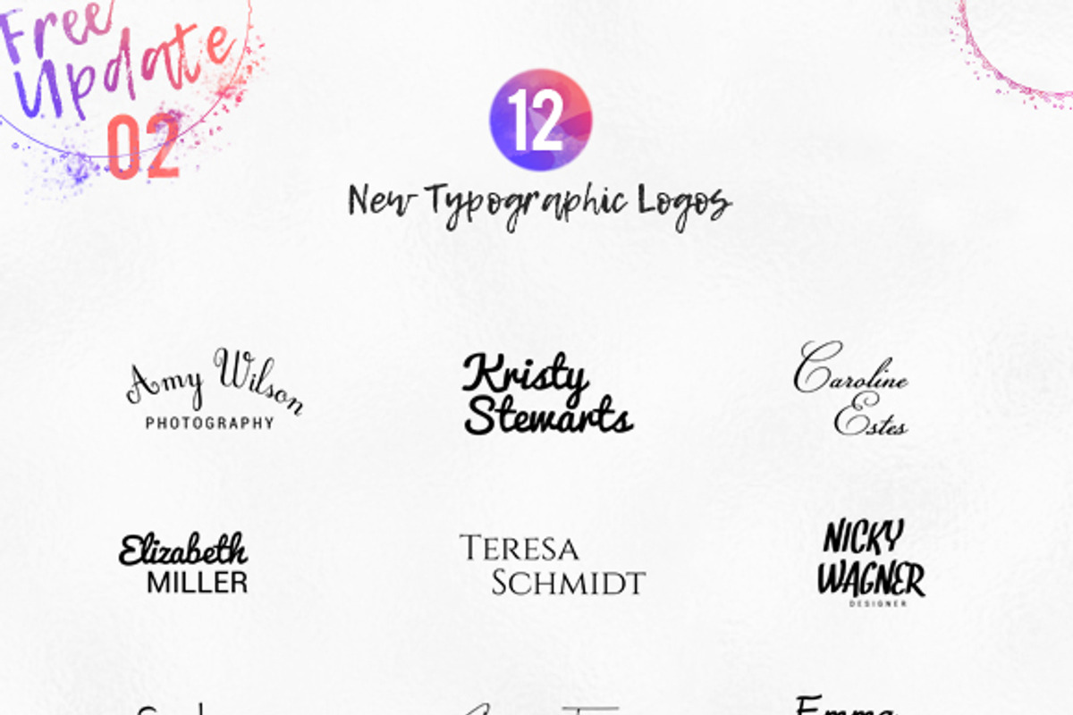 Feminine Logo Creator Kit - Circle, a Branding & Logo Template by Pulp Creative Studios (Photo 8 of 10)