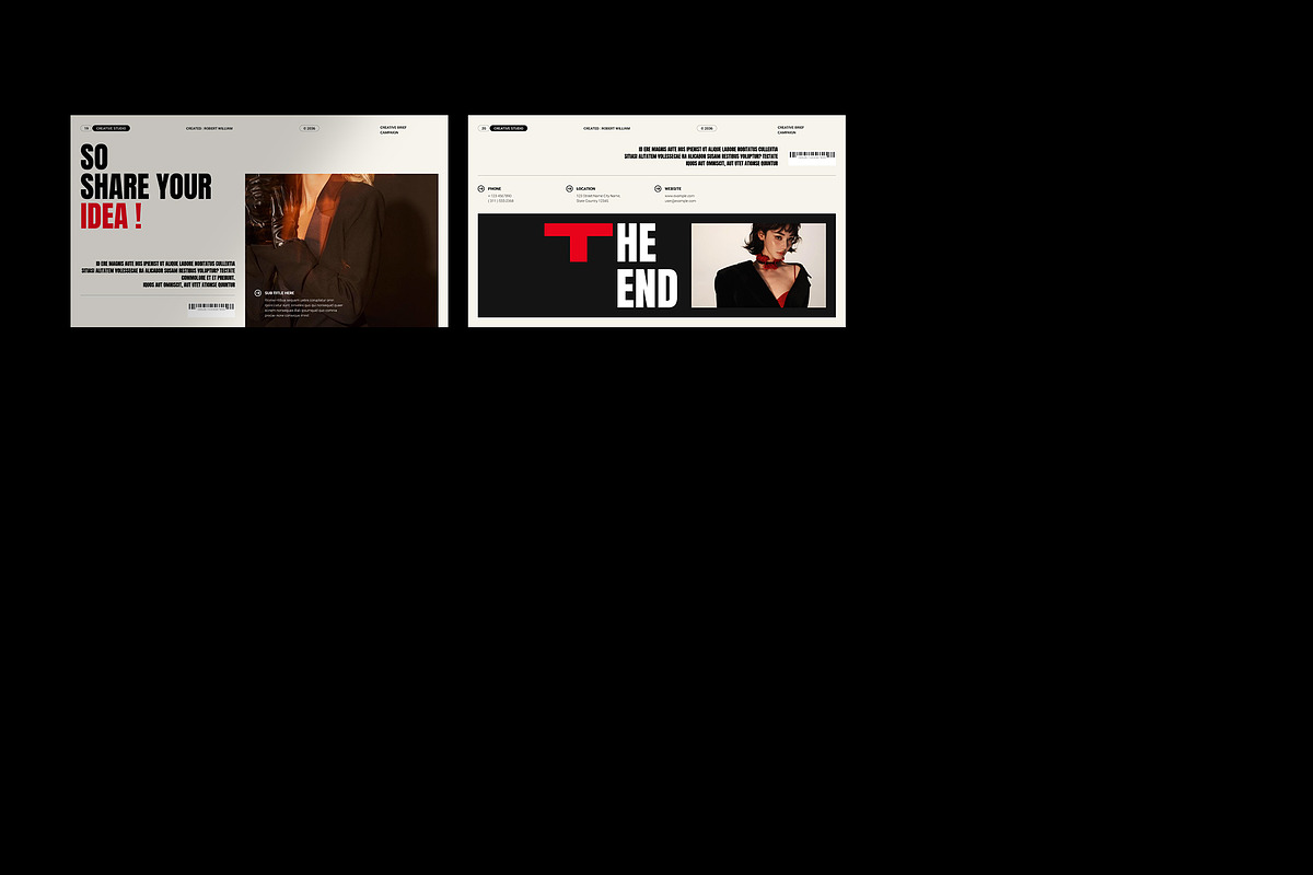 Creative Brief Campaign Presentation, a Presentation Template by UnifyArts (Photo 7 of 7)