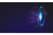 Abstract Futuristic Template, a Technology Illustration by Andrew_Derr (Thumbnail 5 of 12)