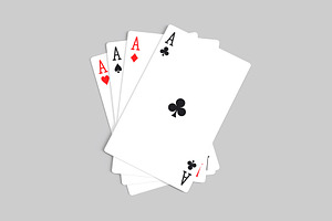 Bridge Playing Cards Mockup 8 Views