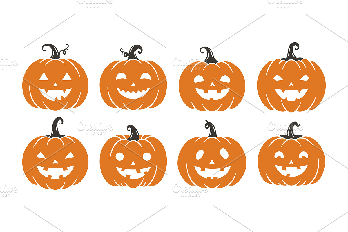 Halloween jack o lantern pumpkin, a Seasonal Illustration by Yayasya (Photo 3 of 3)