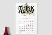 Printable calendar 2016 — motivating, a Stationery Template by marina.nazarova (Thumbnail 12 of 14)