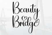 Bridge, a Handwritten Font by InermediaSTUDIO (Thumbnail 6 of 8)