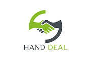 Handshake Logo | Deal & Partnership, a Branding & Logo Template by Master Design (Thumbnail 1 of 2)