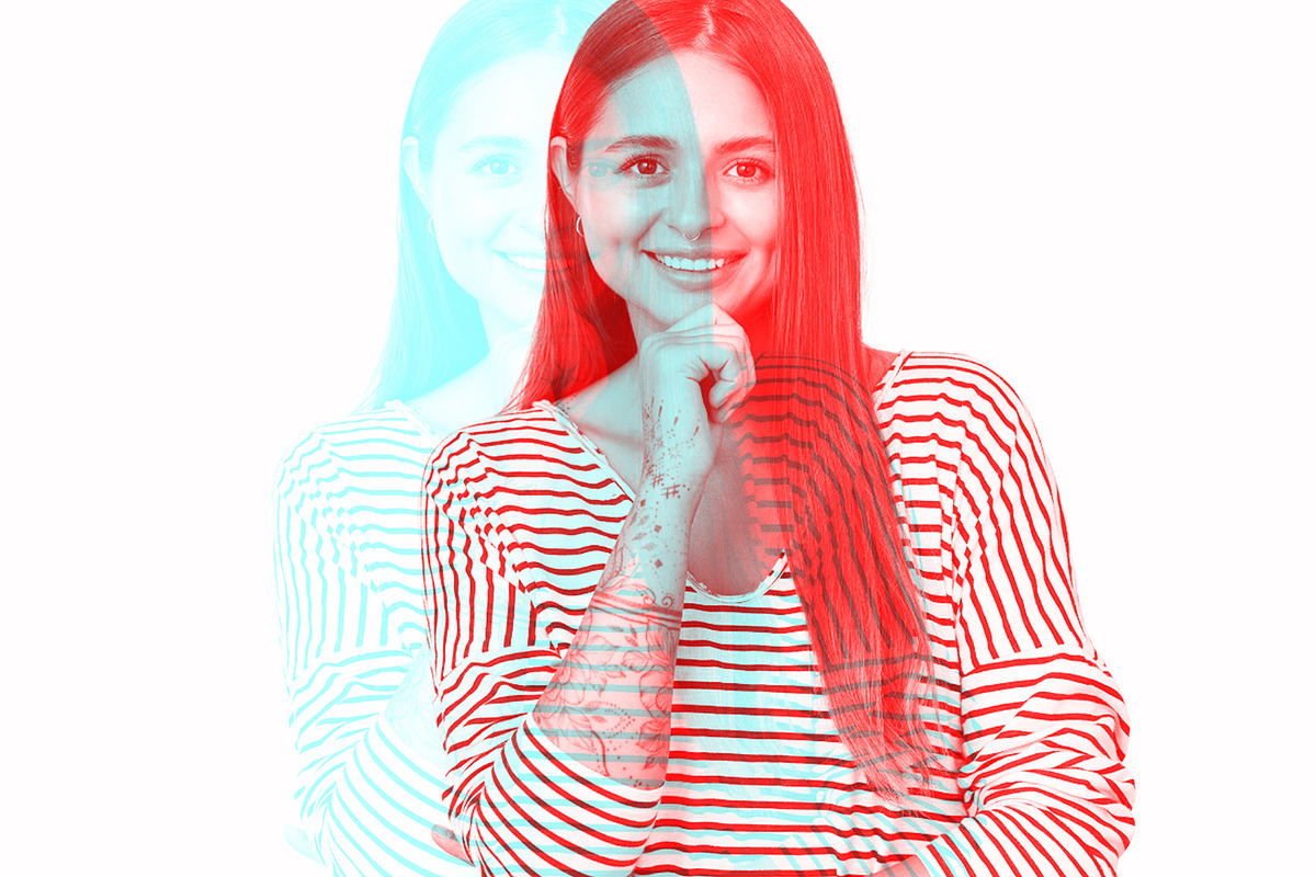 Anaglyph Photoshop Effect, an Action Add-On by S Graphic Studio (Photo 2 of 3)