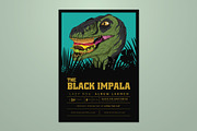 Raptor Burger Vector Art Flyer, a Flyer Template by ashenterprise (Thumbnail 1 of 3)