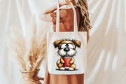 Cute Back to School Dog Clipart, a Seasonal Illustration by Designworld (Thumbnail 8 of 8)