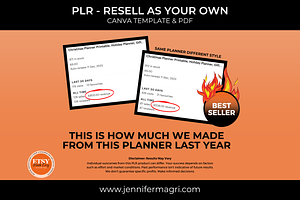 PLR Christmas Planner For Resellers