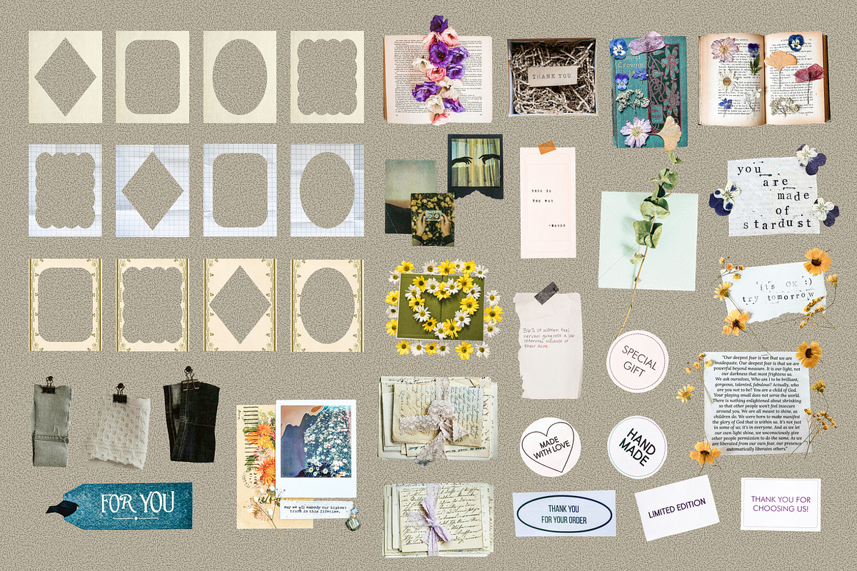 Romantic Memory Book Kit, an Object Graphic by Anzhelika (Photo 4 of 11)