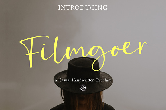 Filmgoer | Handwritten Font preview 8