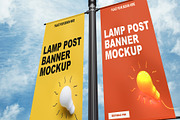 Lamp Post Banner Mockup, a Product Mockup by Designbuys (Thumbnail 7 of 20)