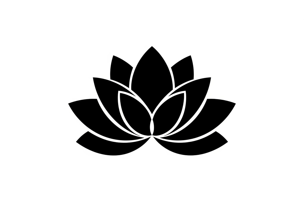 Lotus Flower Vector Icon Bundle, an Illustration by yasushie (Photo 51 of 51)