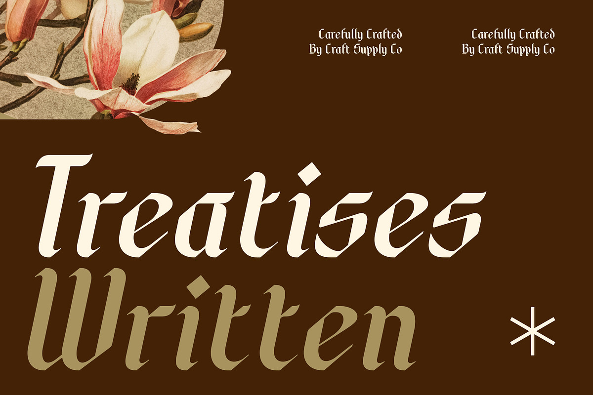 CS Kaiser – Gothic Font, a Sans Serif Font by Craft Supply Co. (Photo 2 of 8)