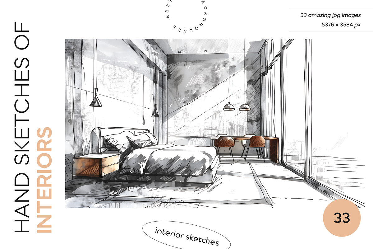 Hand-Drawn Interior Design Sketches, an Architecture Photo by Lumeno (Photo 1 of 5)